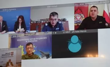 Wideokonferencja z Wojewodą Wielkopolskim